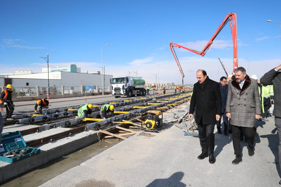 Konya’da yeni tramvay hattının temeli bu tarihte atılıyor 2